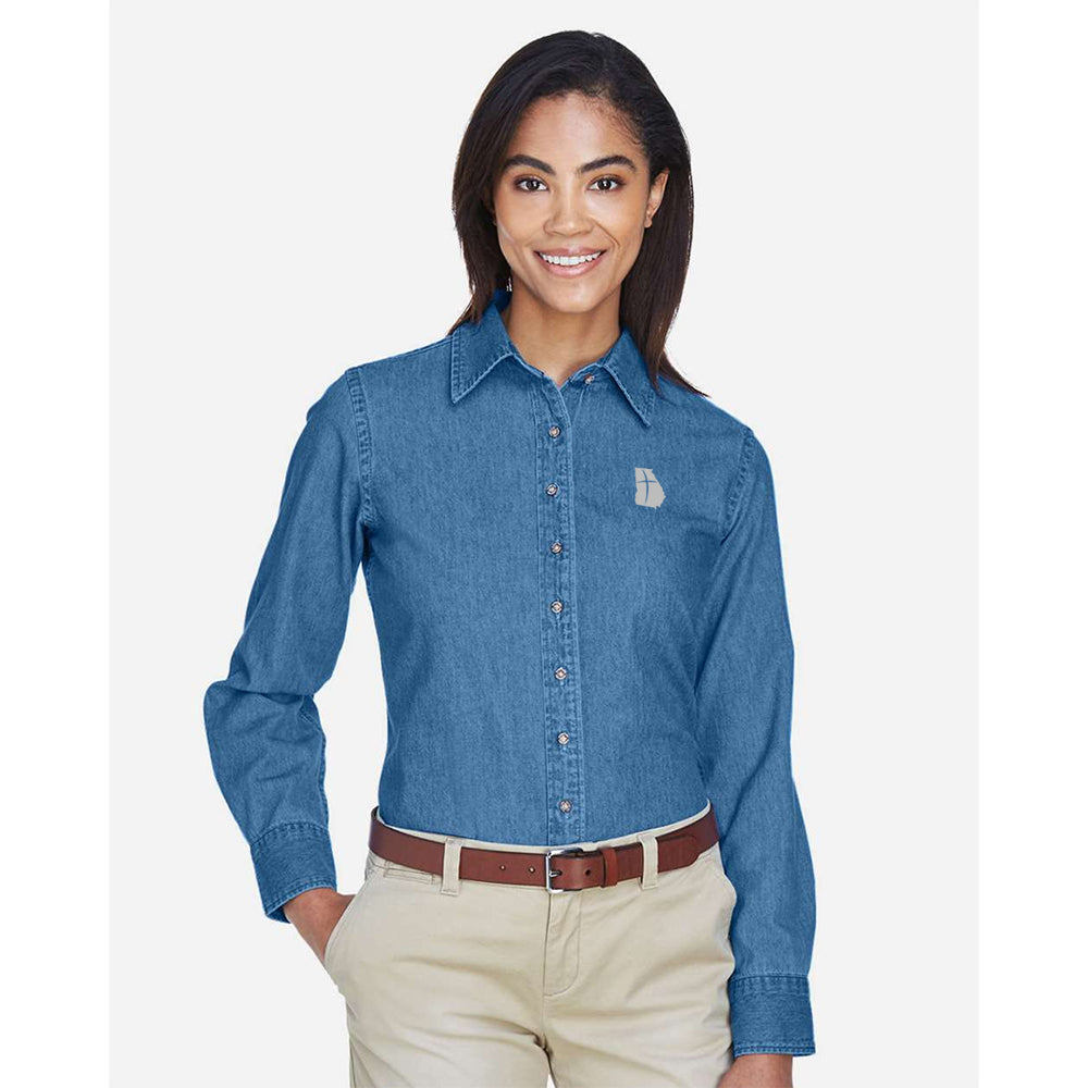 Women's GB Denim Shirt