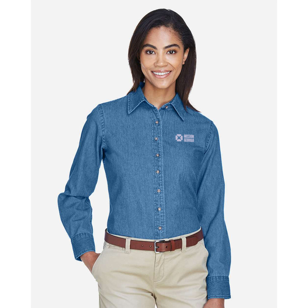 Women's Mission GA Denim Shirt