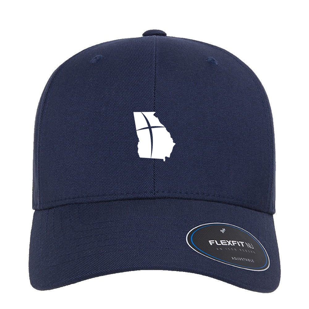 Flexfit NU® Adjustable Hat - Navy