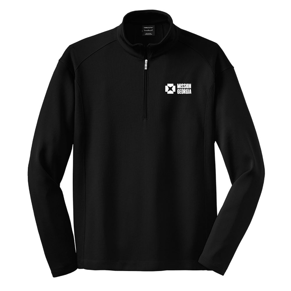 Nike Black 1/4 Zip Pullover