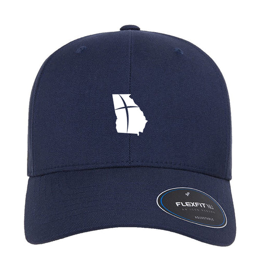 Flexfit NU® Adjustable Hat - Navy