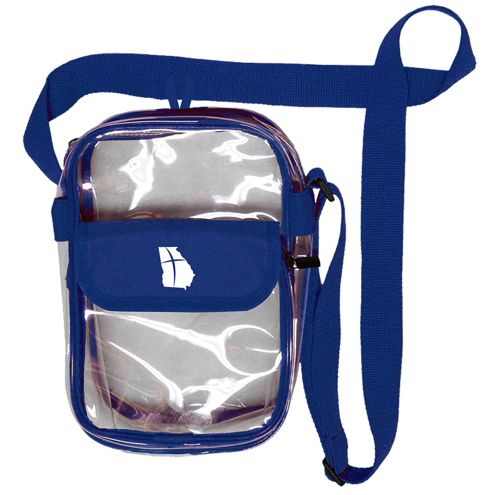 Waterproof Clear View Crossbody Stadium Bag