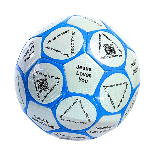 Jesus Loves You Soccer Ball - Size 5