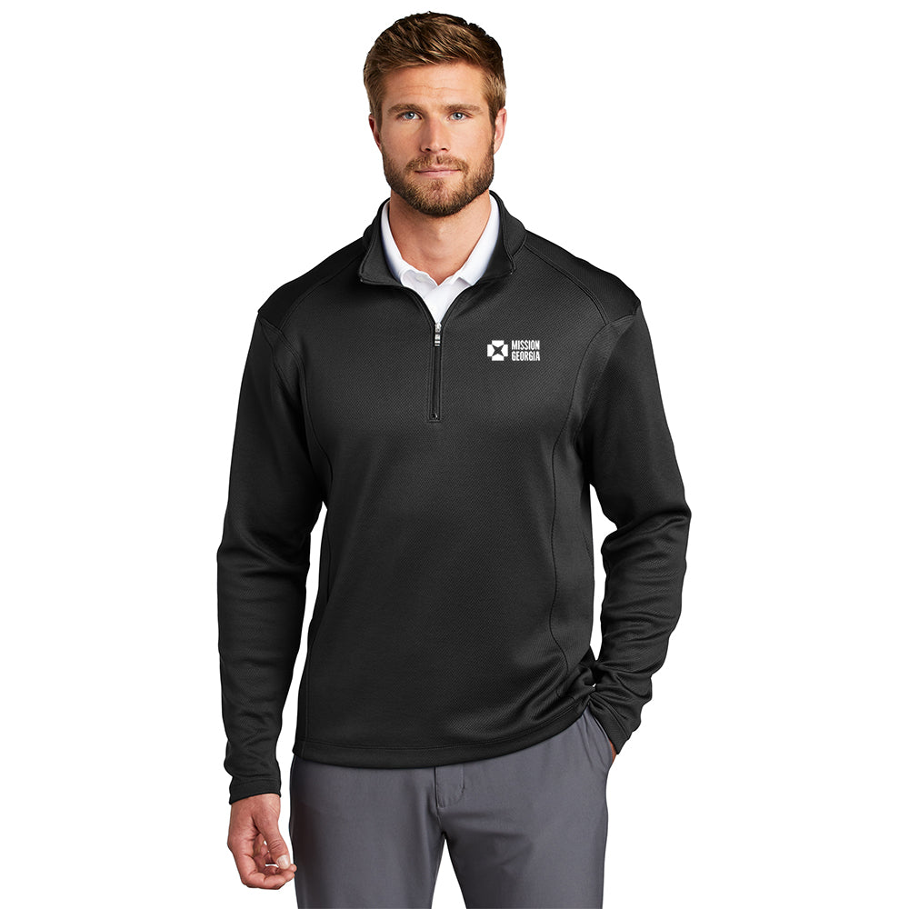 Nike Black 1/4 Zip Pullover